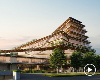 interview: kengo kuma shifts milan’s urban design with layers of wood, open spaces, and natural light