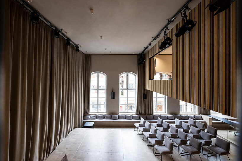 noa* redesigns goldene rose hotel under a historic roof, as a 'kaleidoscope of the past'