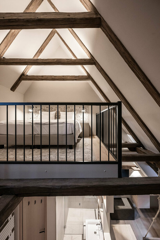 noa* redesigns goldene rose hotel under a historic roof, as a kaleidoscope of the past