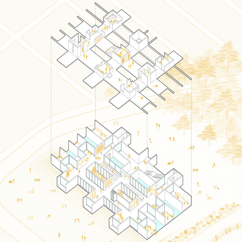 exploded axonometric