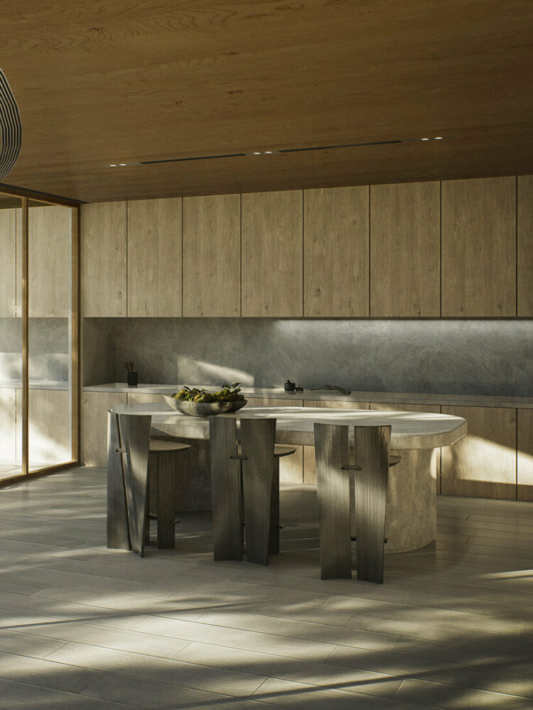 victor ortiz designs malibu home with a sinuous and porous roof plane