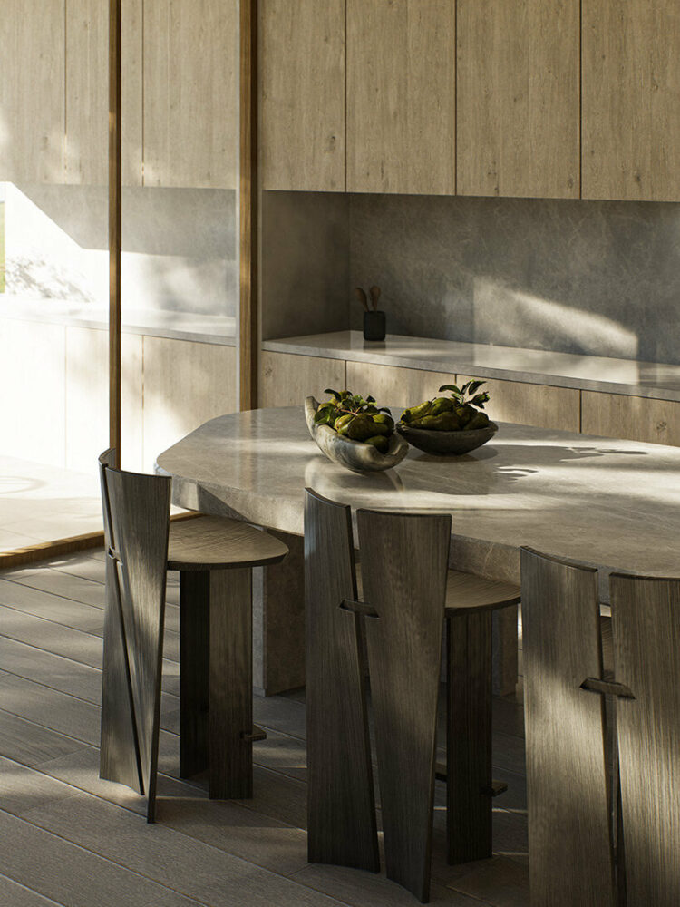 victor ortiz designs malibu home with a sinuous and porous roof plane