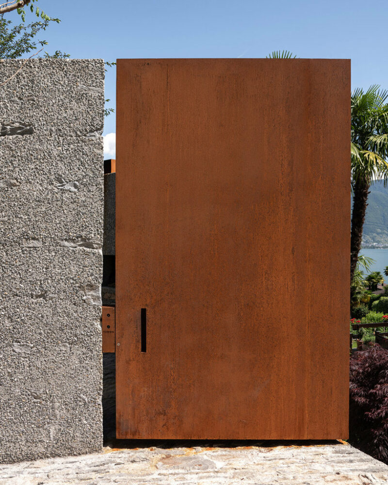 wespi de meuron romeo sculpts monolithic stone dwelling in san nazzaro, switzerland