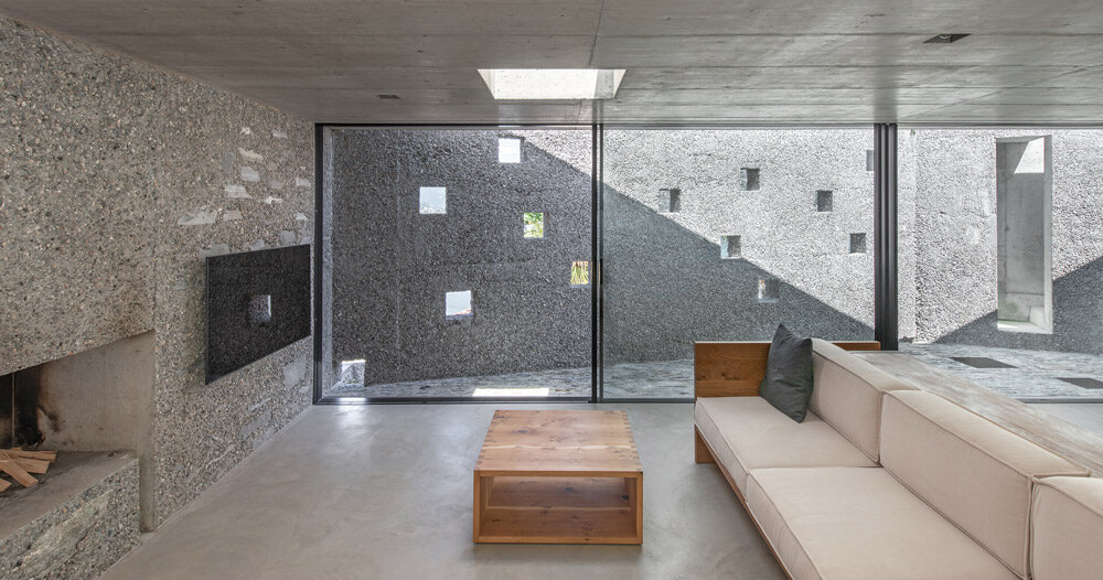 wespi de meuron romeo sculpts monolithic dwelling in san nazzaro