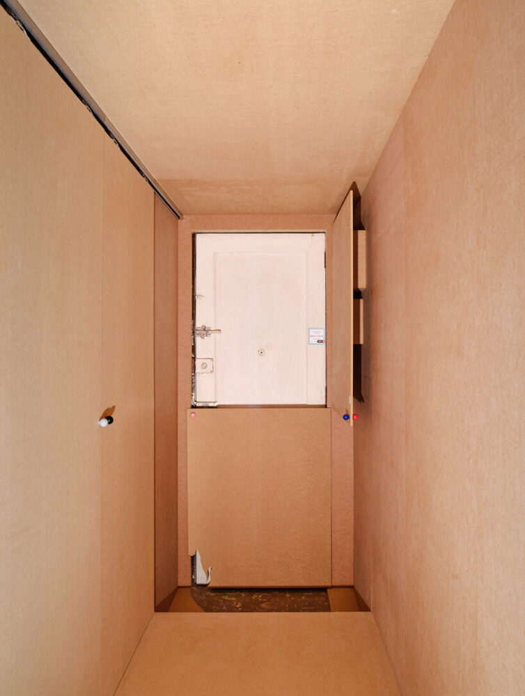 TAKK exposes old partitions + electrical installations in energy-conscious barcelona revamp