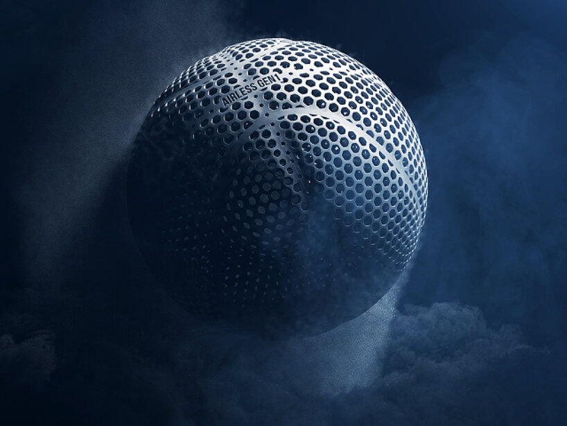 wilson 3d-printed airless basketball