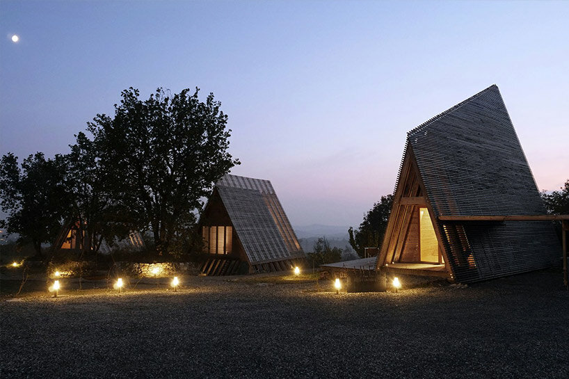 atelier LAVIT vkládá eko-hotel do vinic a lesů italského venkova