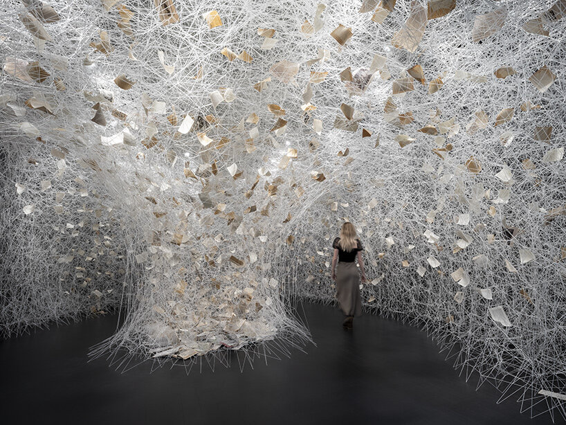 chiharu shiota galerie templon