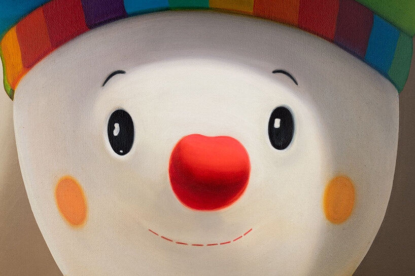 mehdi ghadyanloo paints nostalgic, hyperrealistic toys at almine rech in london