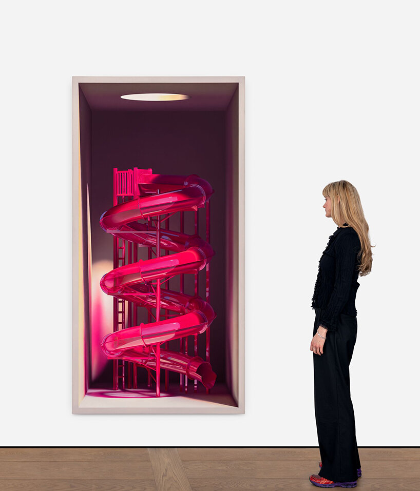 mehdi ghadyanloo paints nostalgic, hyperrealistic toys at almine rech in london