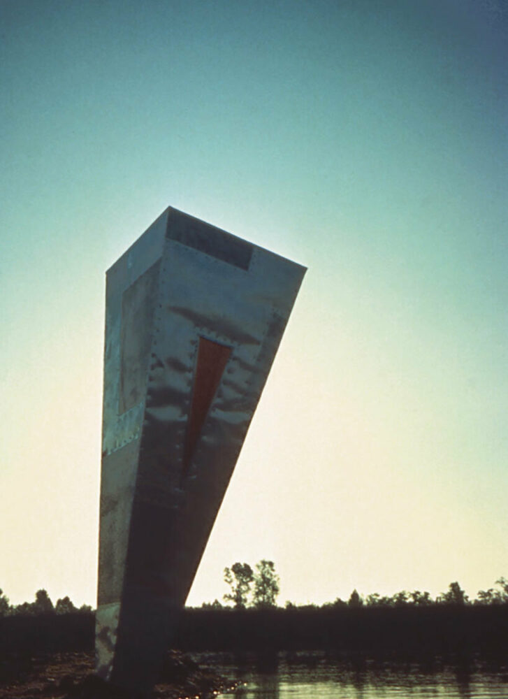 Abitazione a conficco,  1975-1976. Model. Centre Pompidou Collection