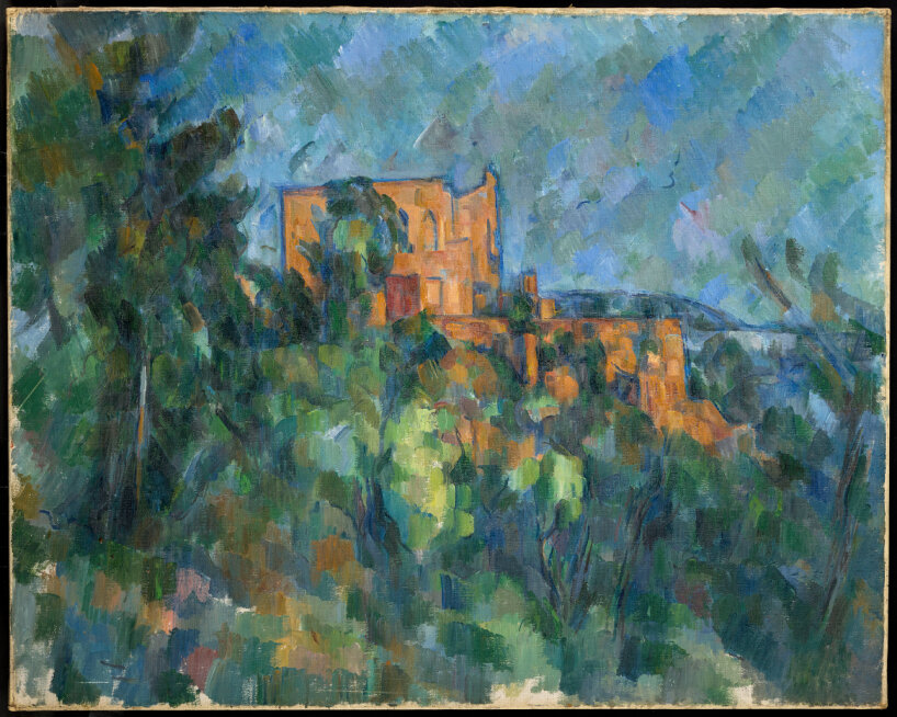 Paul Cézanne, Château noir, 1905, huile sur toile, 74x94cm, Musée national Picasso-Paris, Donation Picasso, 1978. MP2017-9