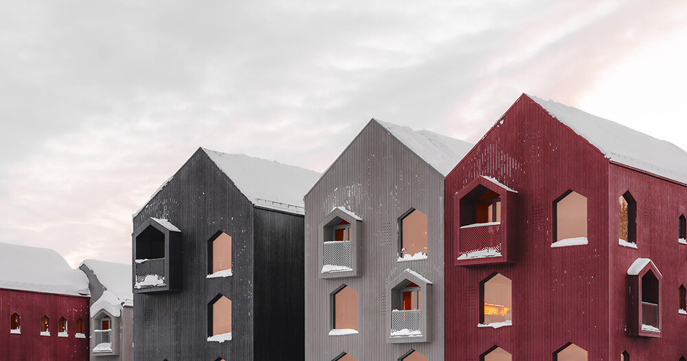 reiulf ramstad's 'favn hafjell' is a modern norwegian ski town