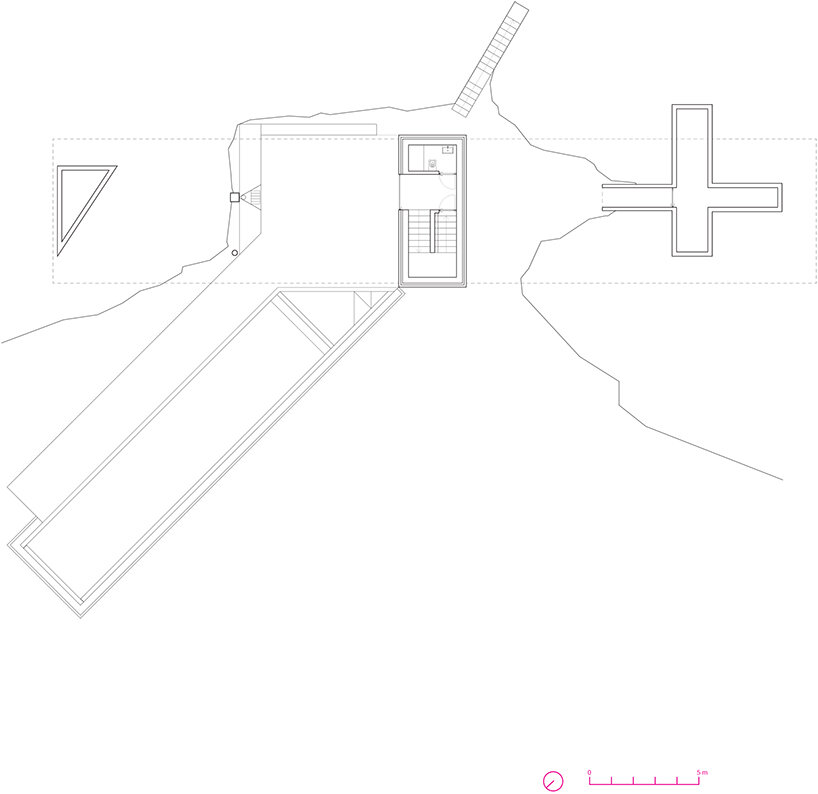 lower level plan | image © Hugo Mendonça Ferreira, Nuno Melo Sousa