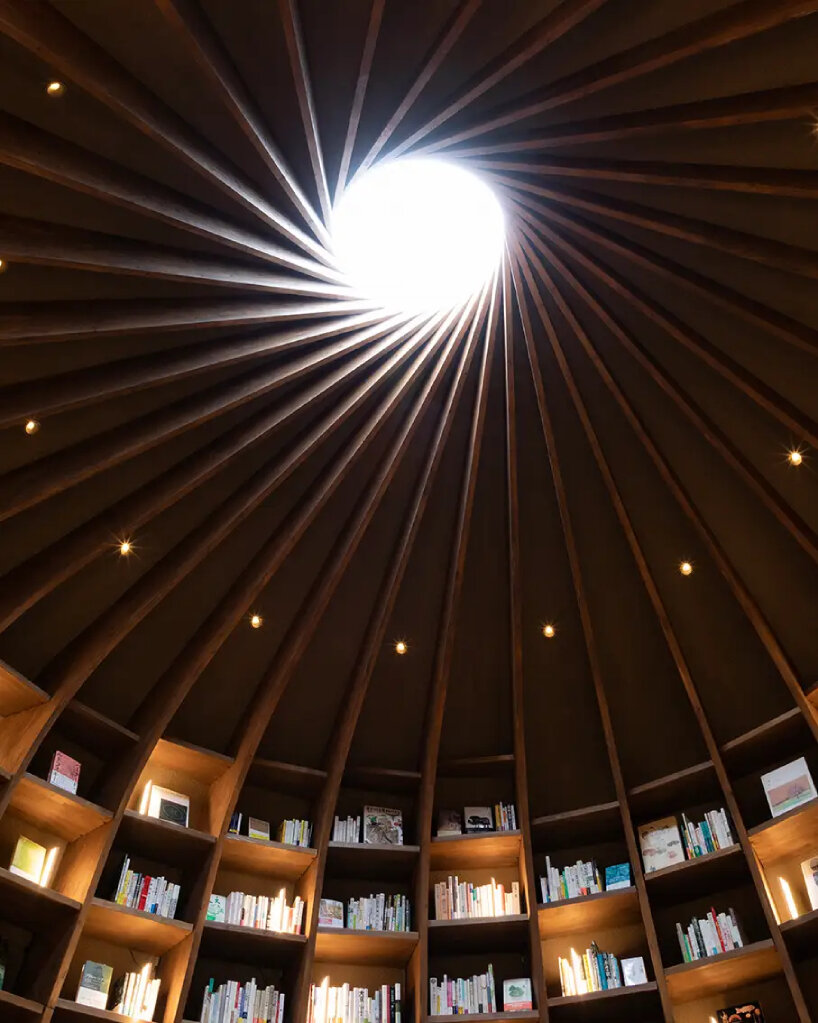 underground library japan kurkku fields