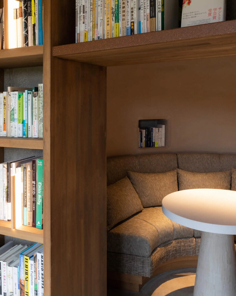 underground library japan kurkku fields