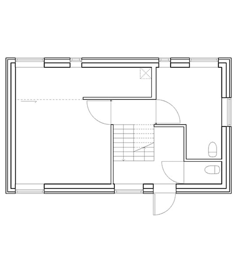 floor plan - Villa Wood