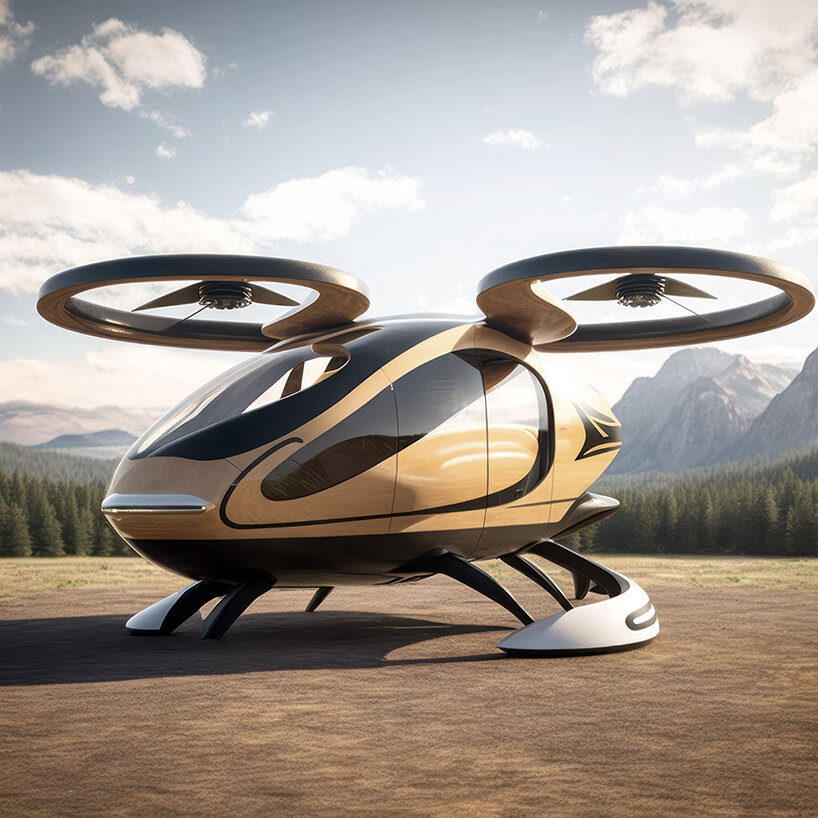 vincent callebaut envisions green future of mobility as timber-based eVTOLs, hydrofoils, & more