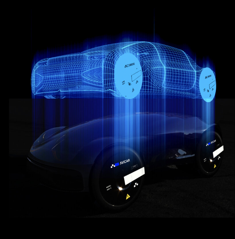 avicar siemens electric sports car concept gen0