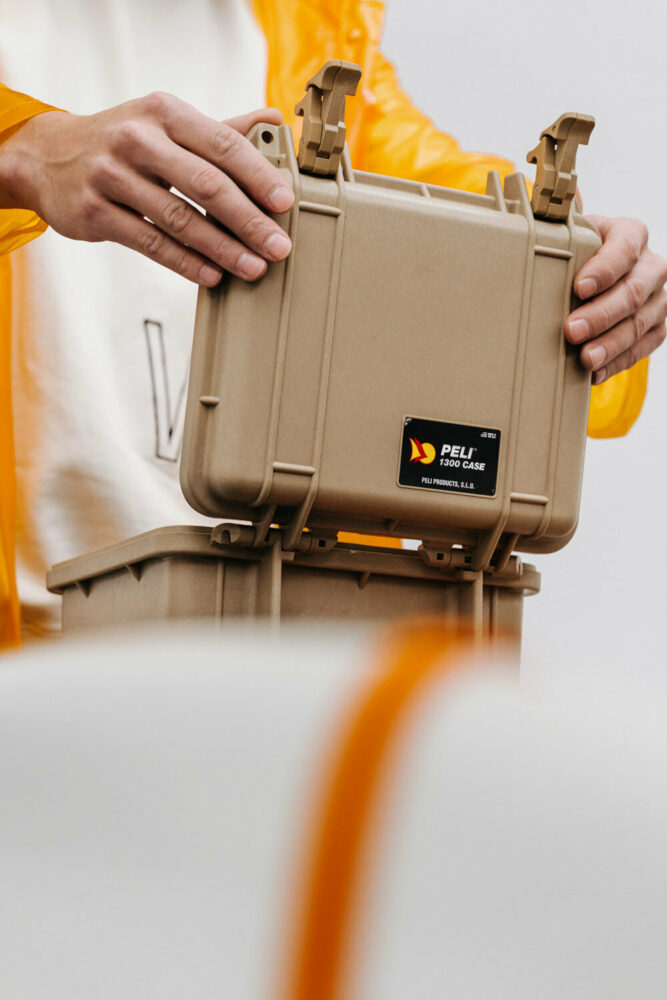 BMW CE 04 custom e-scooter comes with a surfboard rack and a smiley face