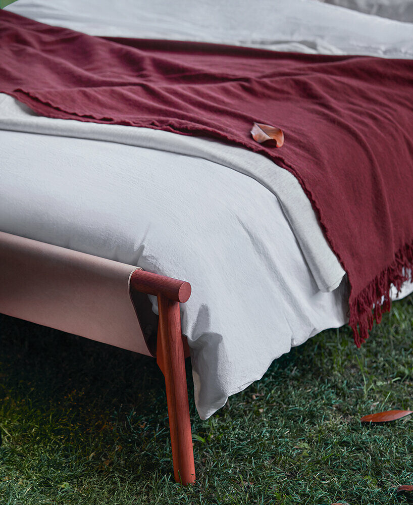 bolzan's revived jack bed pairs italian artisanry with eco-friendly materials - 4