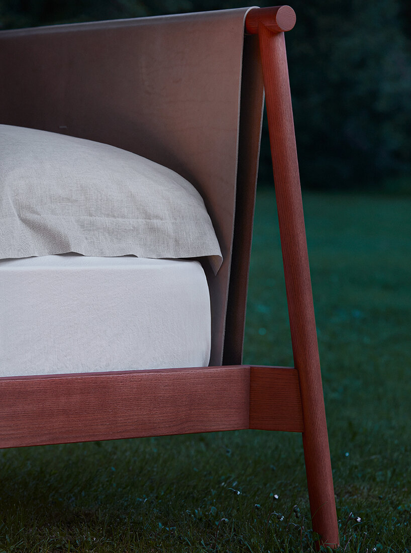 bolzan's revived jack bed pairs italian artisanry with eco-friendly materials - 5
