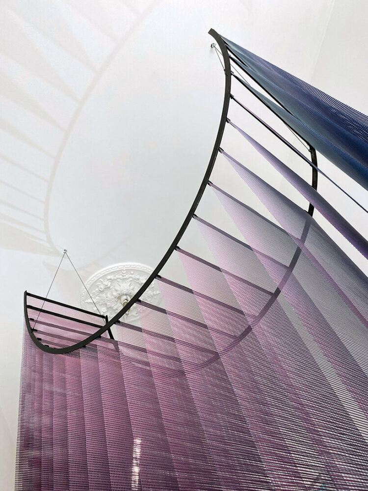 'Coloropolis Curved' by Tomislav Topic, Berlin (2022) | image courtesy the artist
