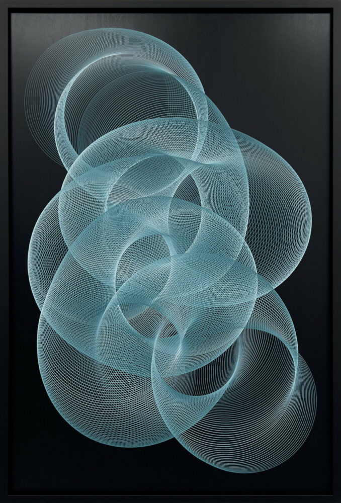 'MEDUSA' by Sebastien Preschoux (2023), 120x80cm | image courtesy Danysz