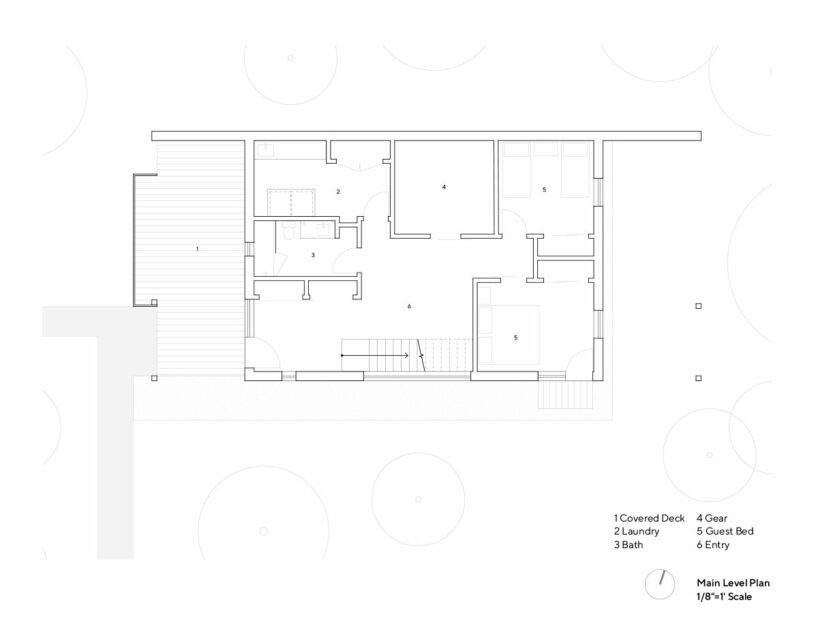 main level floor plan