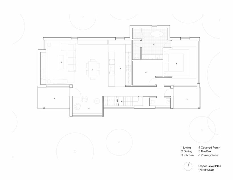 upper level floor plan