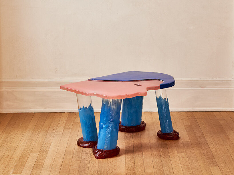 Gaetano Pesce, Dear Future at the Goldwyn House, 'Fiona Table' | image by Rich Stapleton © The Future Perfect