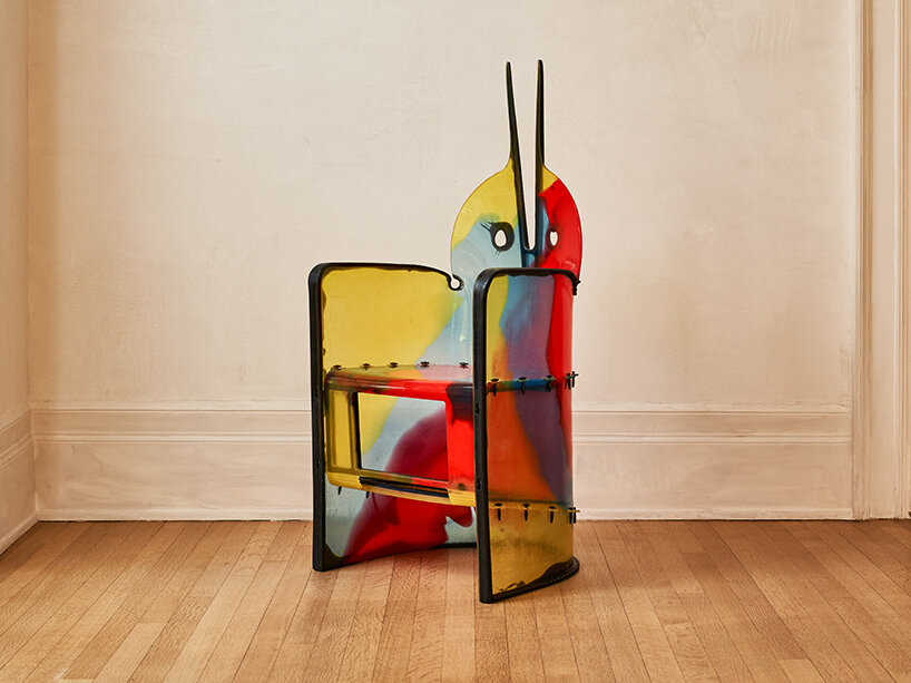 Gaetano Pesce, Dear Future at the Goldwyn House, 'Nobody's Perfect Chair' | image by Rich Stapleton © The Future Perfect