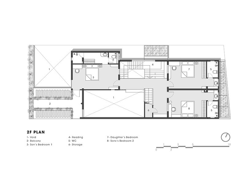 second floor plan