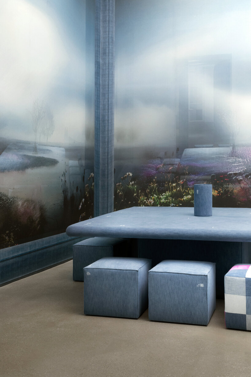 harry nuriev denim furniture exhibition