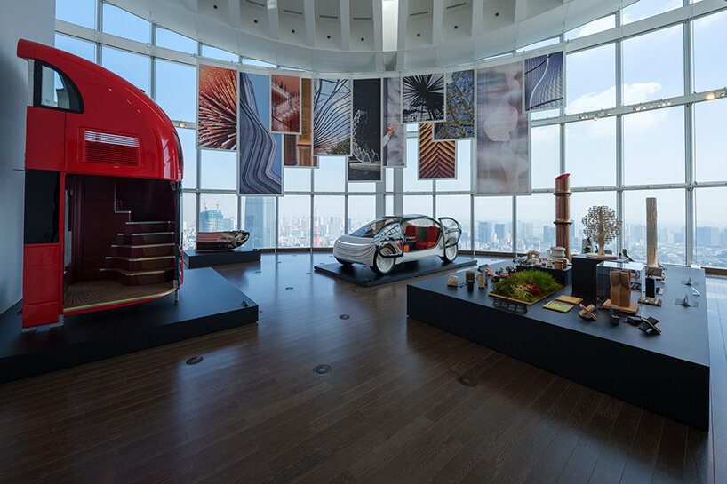 installation view - 'Heatherwick Studio: Building Soulfulness', Tokyo City View (2023) | image © Furukawa Yuya, courtesy Mori Art Museum, Tokyo