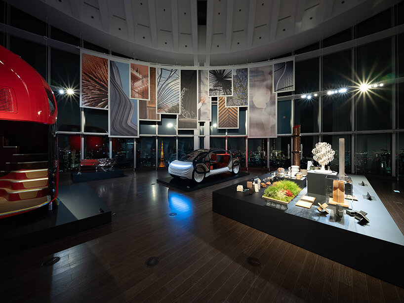 installation view - 'Heatherwick Studio: Building Soulfulness', Tokyo City View (2023) | image © Furukawa Yuya, courtesy Mori Art Museum, Tokyo