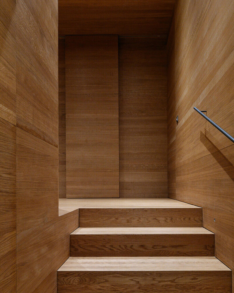 marte marte architects embeds monolithic ‘house of chambers’ into an austrian meadow