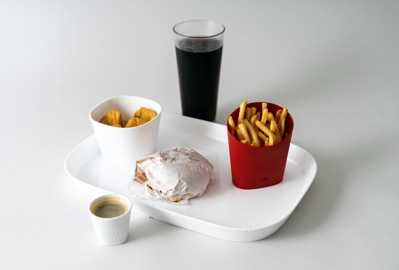 eliumstudio mcdonald's reusable tableware