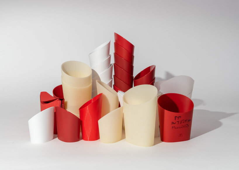 eliumstudio mcdonald's reusable tableware