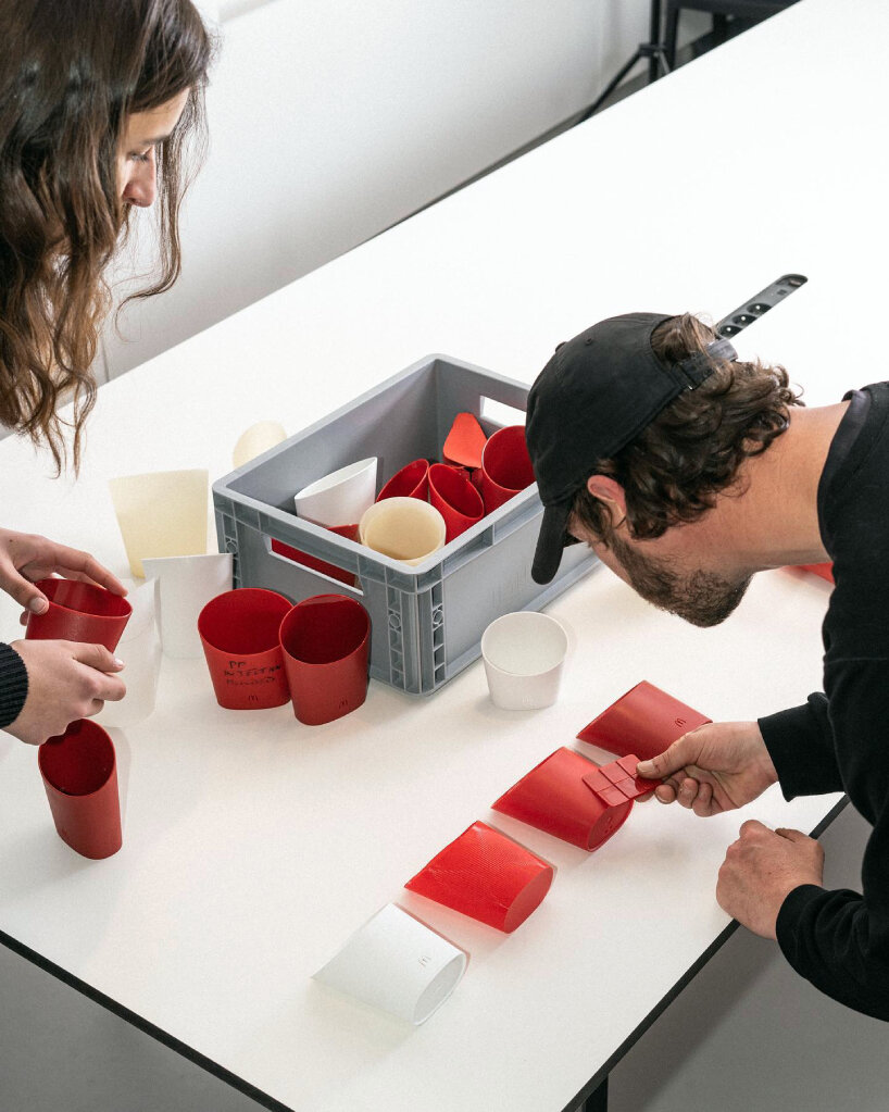 eliumstudio mcdonald's reusable tableware