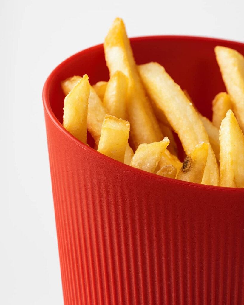 eliumstudio mcdonald's reusable tableware