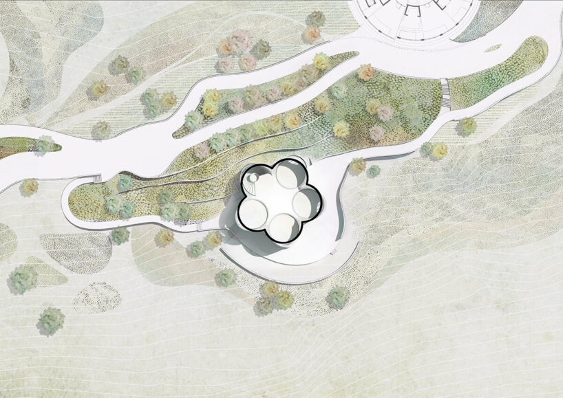 research center | first floor plan