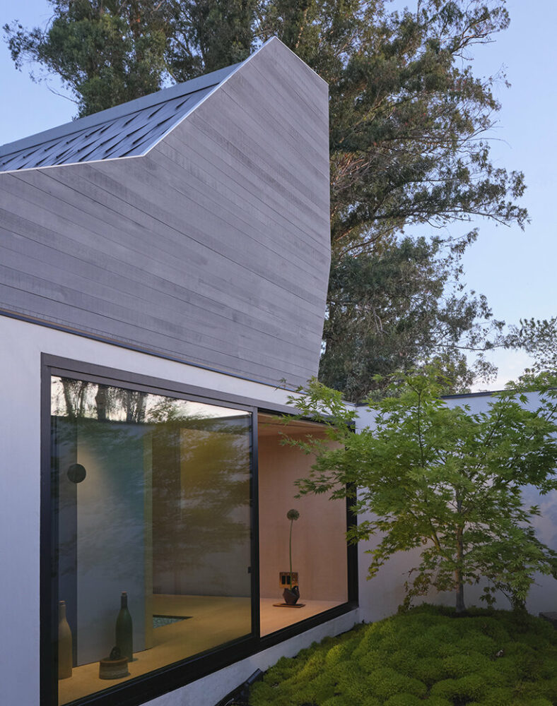 schwartz and architecture nestles dovecote-inspired studio in sonoma, california