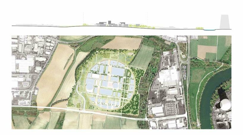 bold circular masterplan outlines MVRDV’s innovation park artificial intelligence in germany