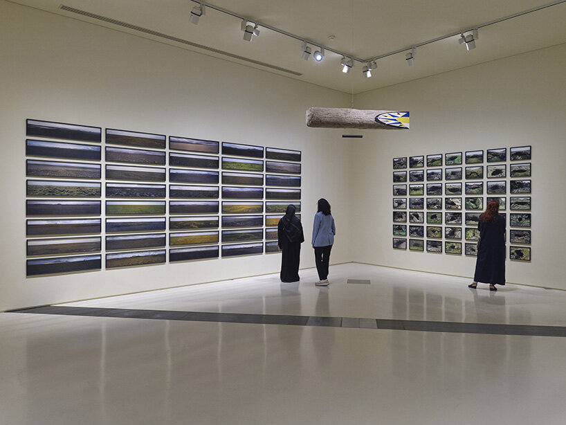 installation view: Olafur Eliasson: The curious desert, National Museum of Qatar, Doha, 2023 image © Anders Sune Berg, courtesy the artist; neugerriemschneider, Berlin; Tanya Bonakdar Gallery, New York / Los Angeles