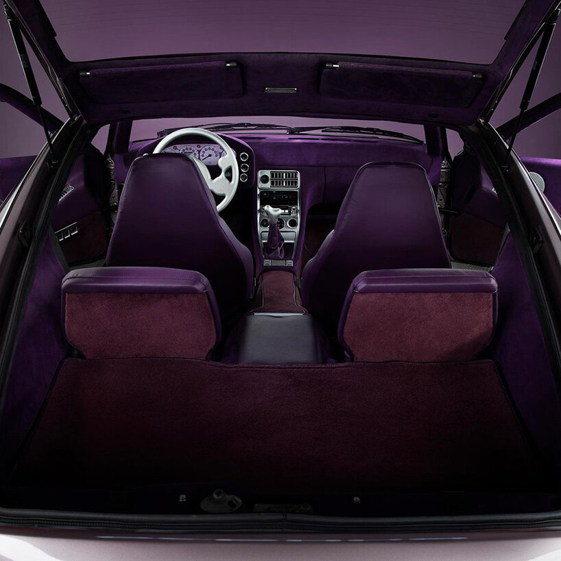 the new retro-futurism: porsche and daniel arsham unveil NEBULA 928 at SXSW