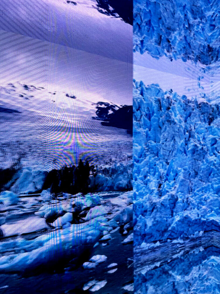 interview with refik anadol on his multisensory generative installation ‘glacier dreams’