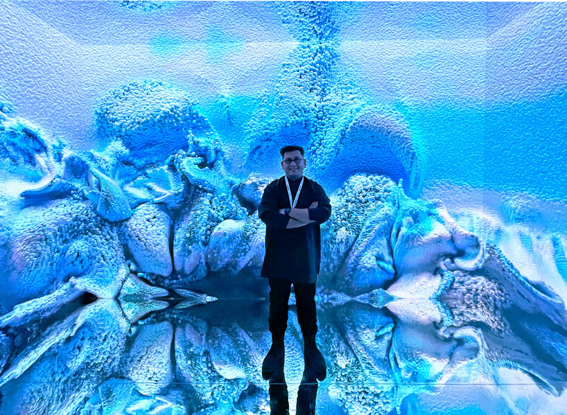 interview with refik anadol on his multi-sensory generative installation ‘glacier dreams’