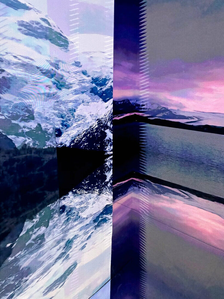 interview with refik anadol on his multisensory generative installation ‘glacier dreams’