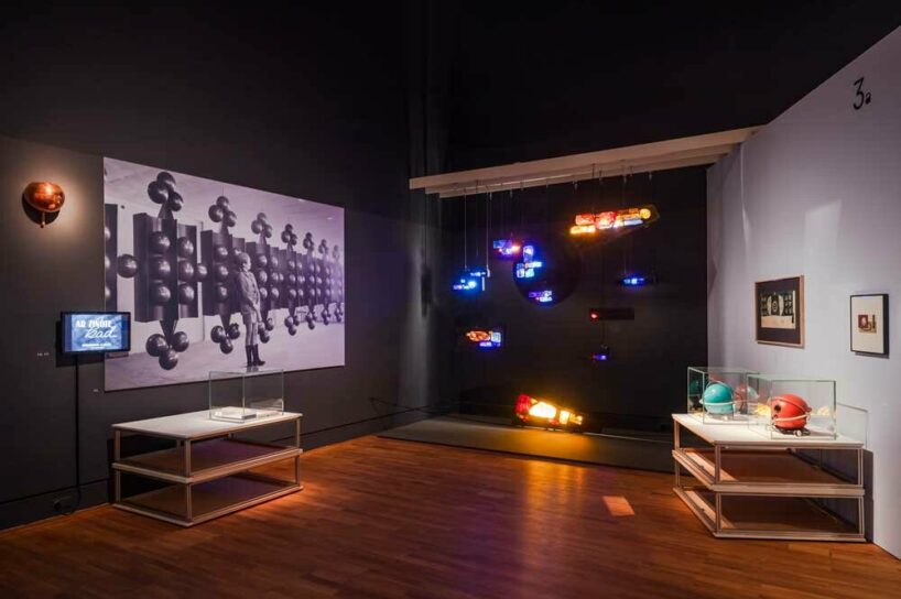 Retrotopia. Design for Socialist Spaces, Ausstellungsansicht, Kunstgewerbemuseum + Kulturforum 2023, © Staatliche Museen zu Berlin / David von Becker